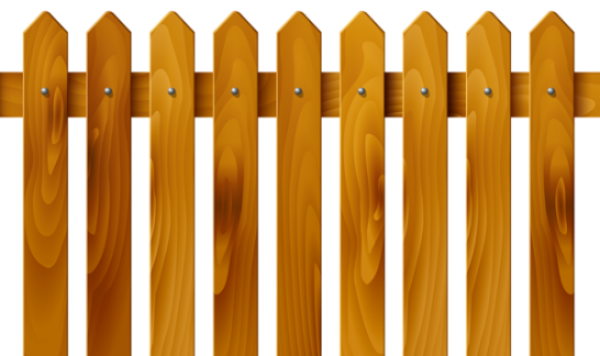 Забор из деревянного штакетника в Химках